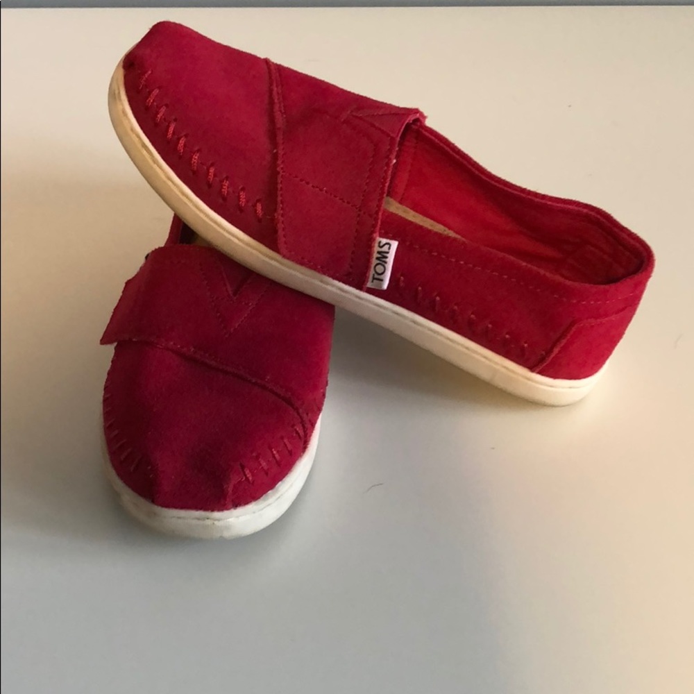 Toms Alpargata Suede Slip-On Shoes Y 3.5